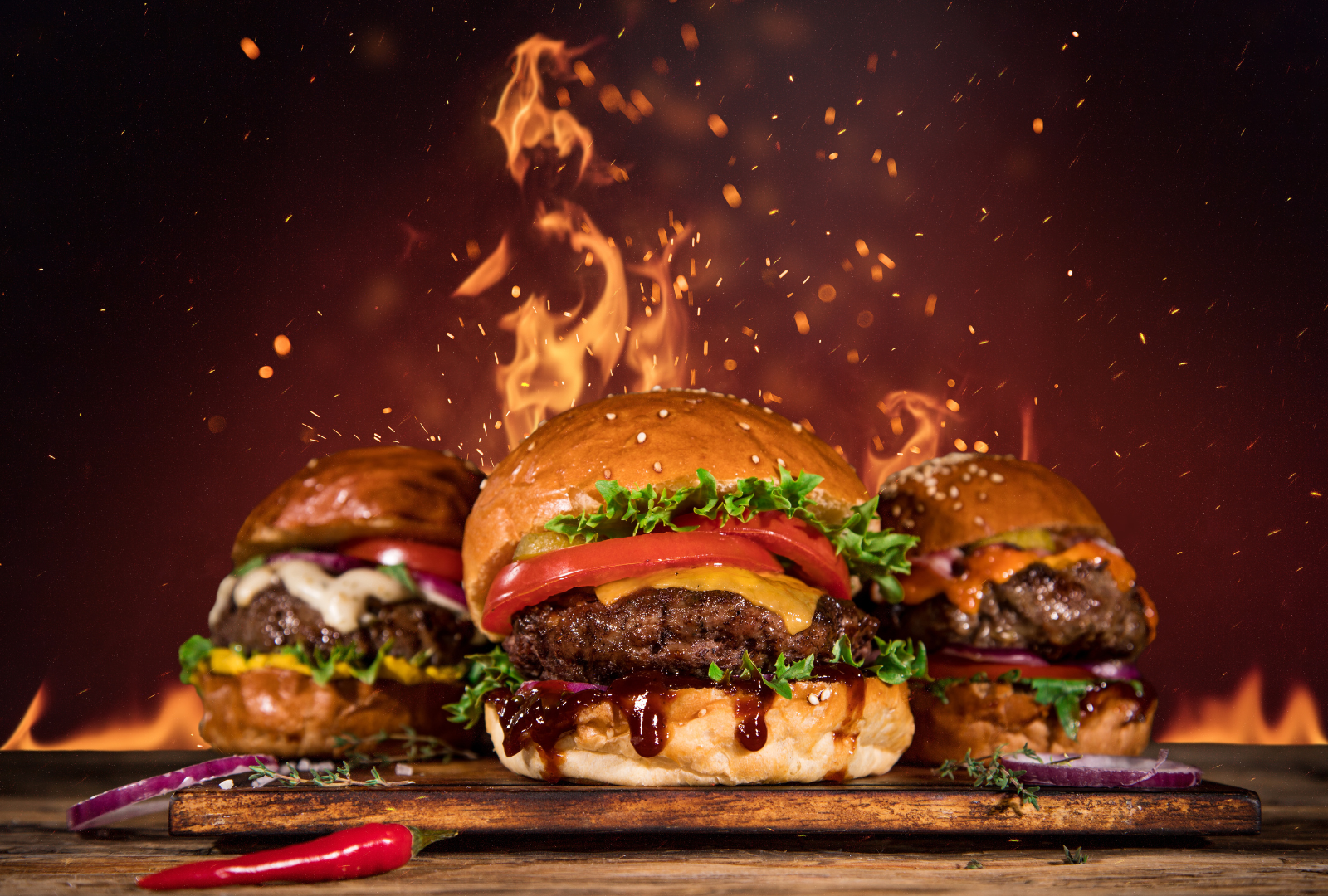Efsane Burger Menü
